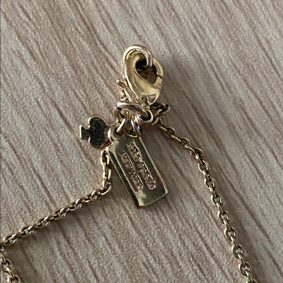 kate spade Blue and Gold Necklace and floral necklace - Picture 5 of 5